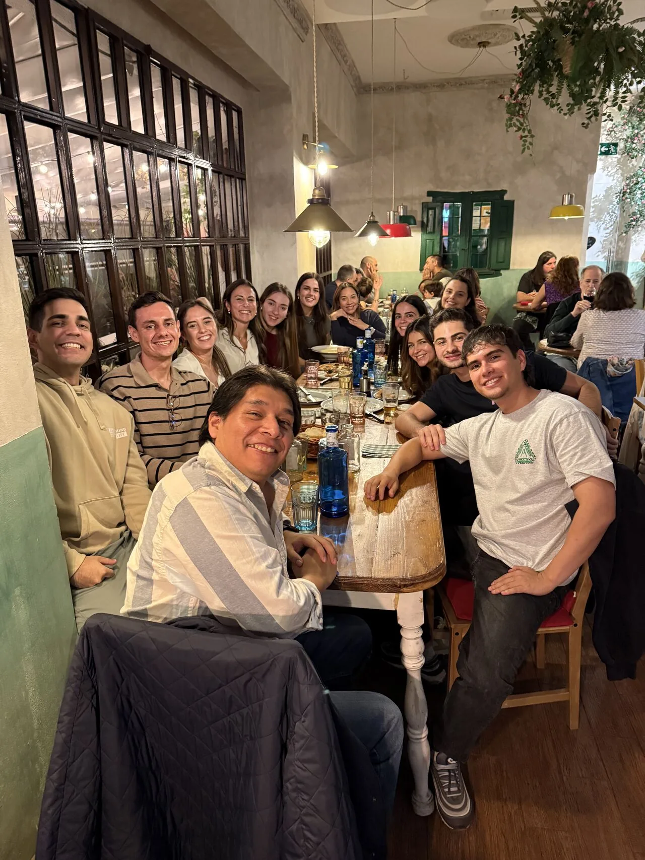 Comunidad de Climbing Talent en una cena