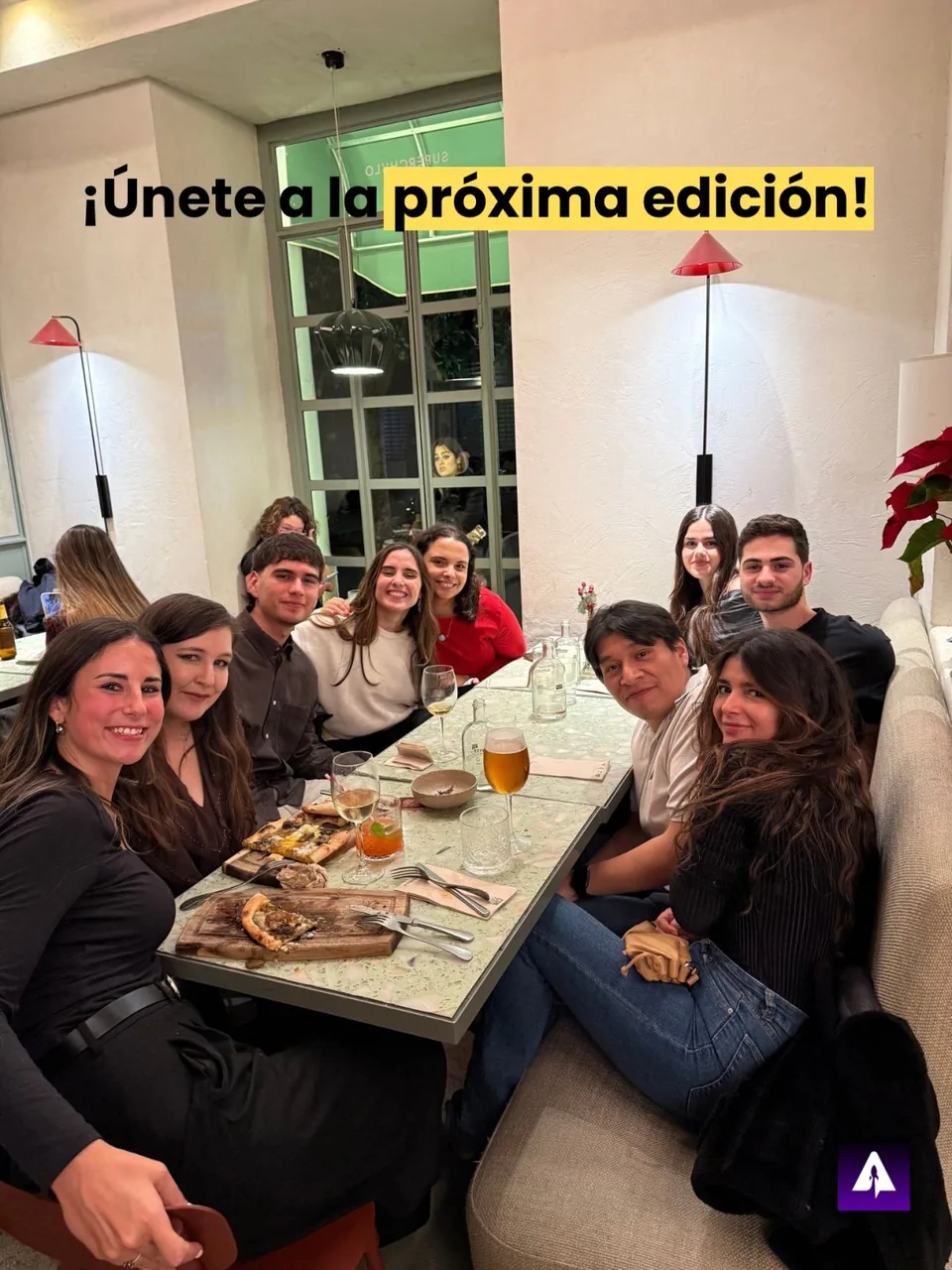 Cena de una edición de Climbing Talent